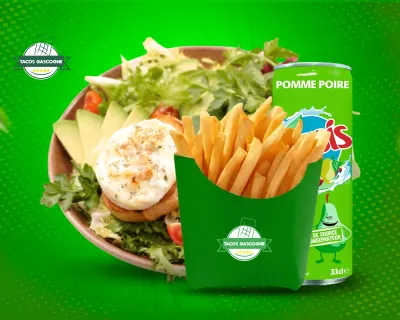 MENU SALADE CHÈVRE MIEL