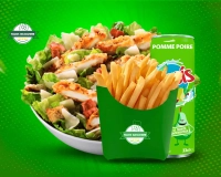 MENU SALADE CÉSAR