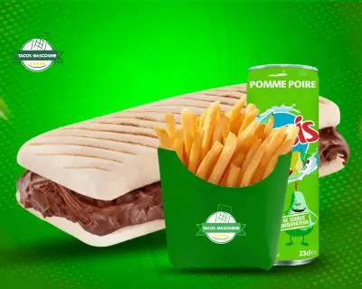 Menu Panini Nutella
