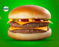 DOUBLE CHEESE BURGER